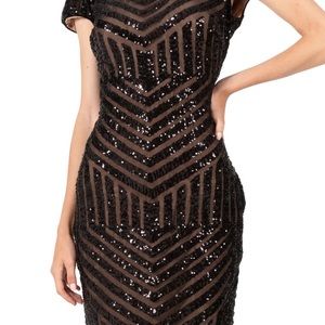 Dress The Population Sequin Mini